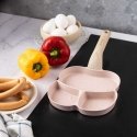 Klausberg Marble frying pan with 3 sections, pink Klausberg Marble frying pan with 3 sections, pink