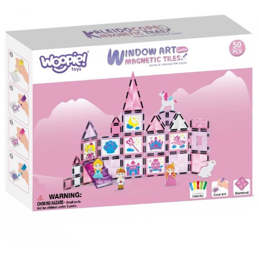 WOOPIE magnetic castle building set – 5