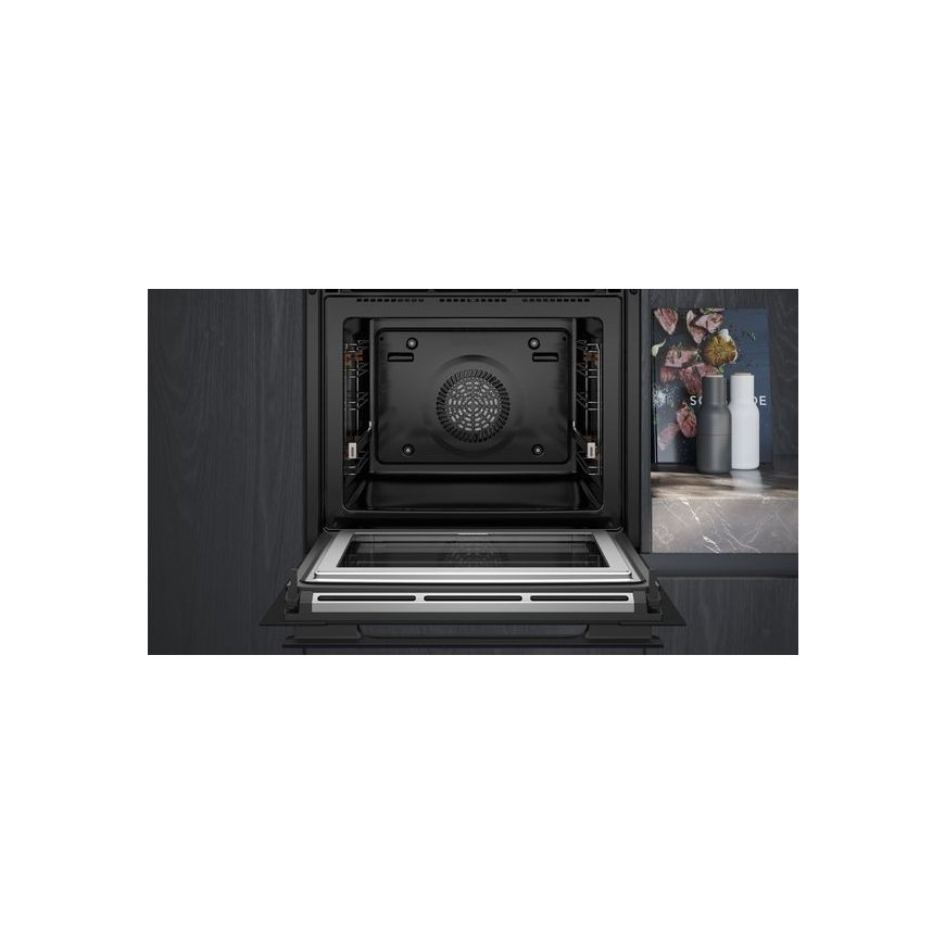 Siemens iQ700 HN978GQB1 духовка 67 L 3600 W Черный – 3