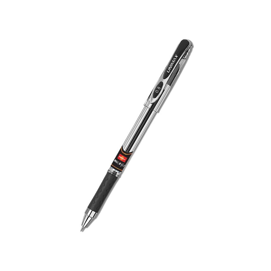 UNOMAX MaxGel gel pen | black | 0.5mm – 2