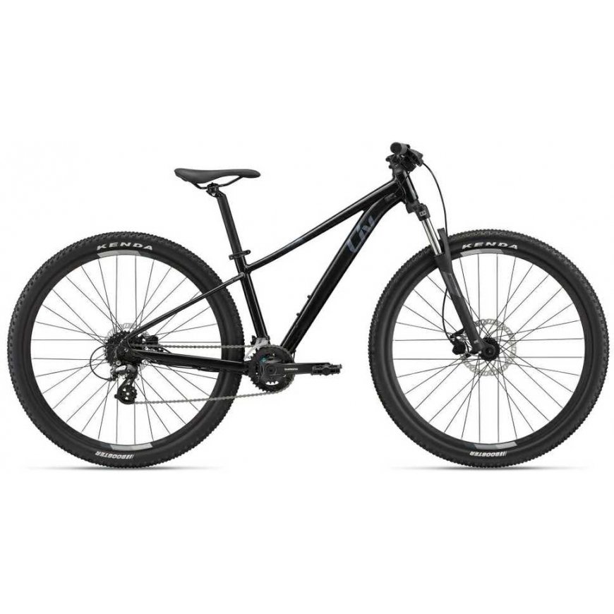 Kalnų dviratis Liv Tempt 29 3 Metallic Juodas