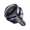 "Baseus PD" automobilinis įkroviklis 2x USB-C prievadas 60W, juodas "Baseus PD" automobilinis įkroviklis 2x USB-C prievadas 60W, juodas