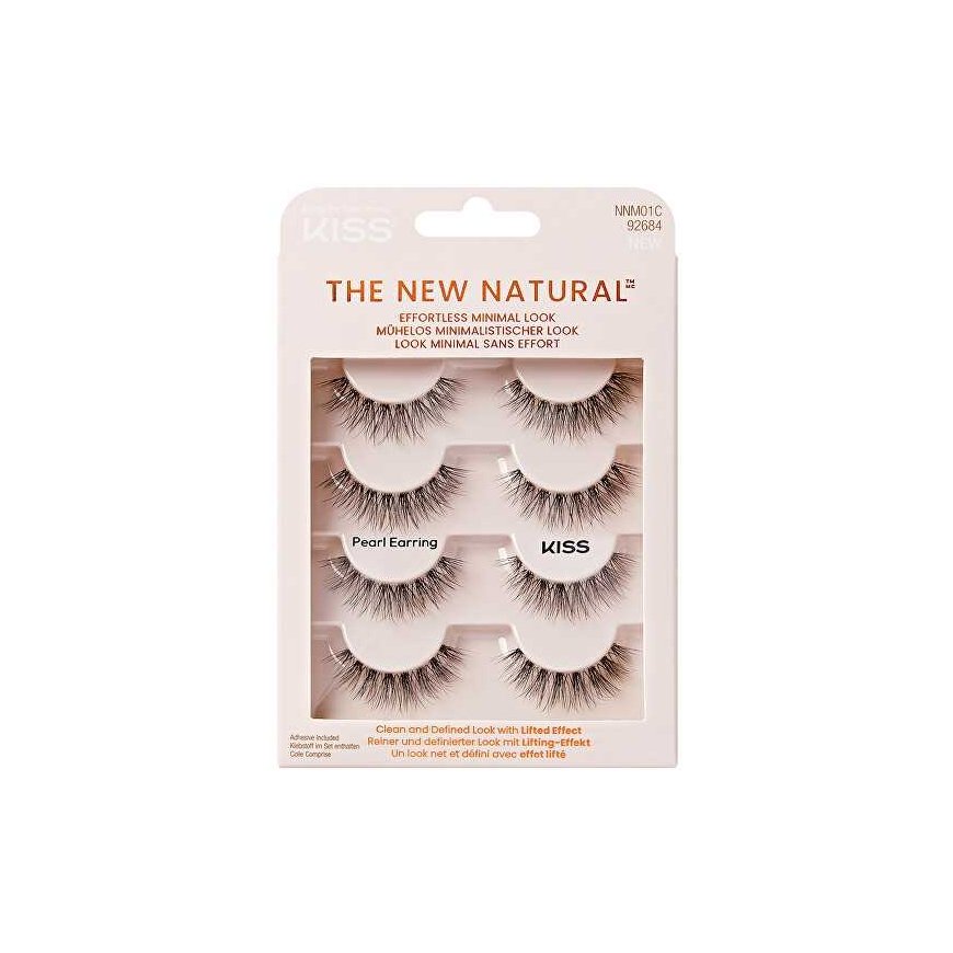 KISS False Eyelashes Multipack New Natural Pearl Earring