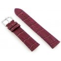 Pacific W41 leather watch strap - purple - 20mm Pacific W41 leather watch strap - purple - 20mm