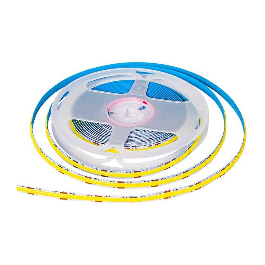LED-nauha kylmänvalkoinen COB-rulla 5m 12V