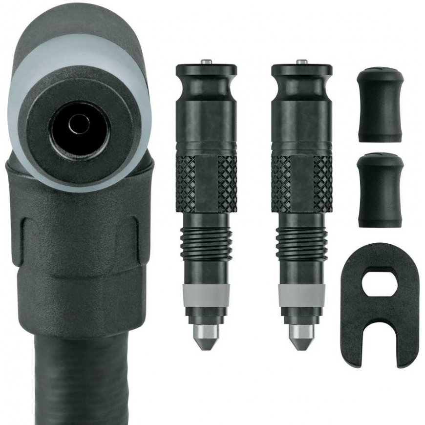 Pompos galvutė Schwalbe Clik valve with conversion valve set – 2