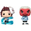 Funko POP pack 2 figures Demon Slayer Kimetsu no Yaiba Tanjiro Kamado & Sakonji Urokodaki Funko POP pack 2 figures Demon Slayer Kimetsu no Yaiba Tanjiro Kamado & Sakonji Urokodaki