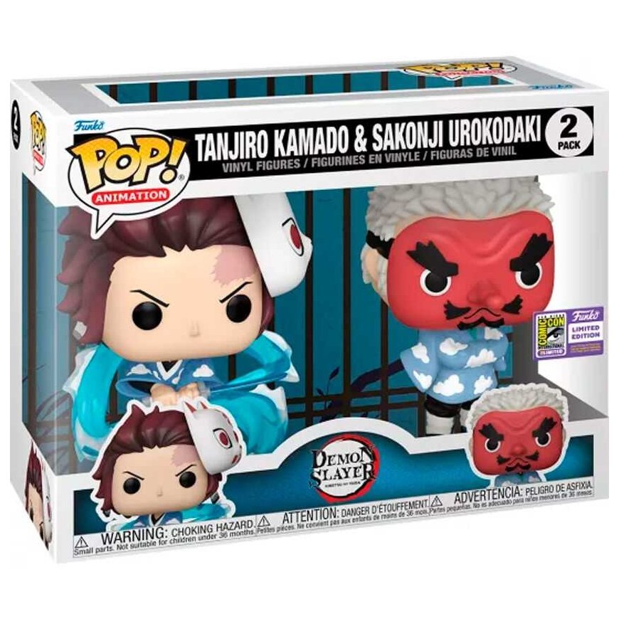 Funko POP pack 2 figuuria Demon Slayer Kimetsu no Yaiba Tanjiro Kamado & Sakonji Urokodaki – 2