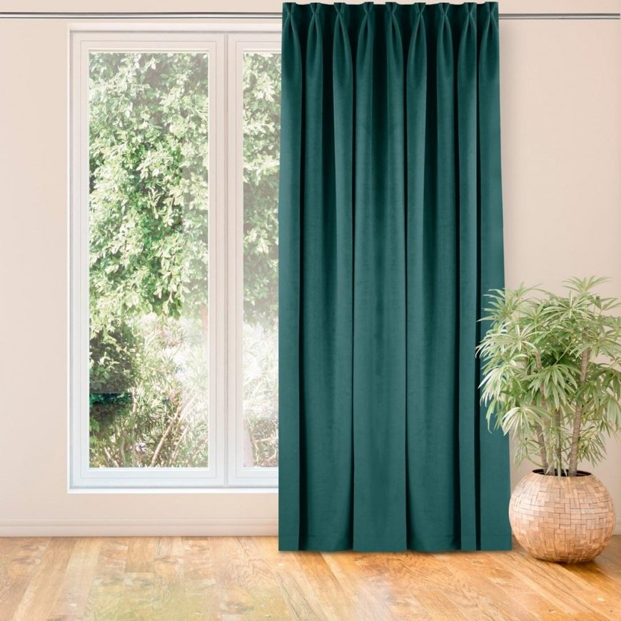 Homede Curtains VELVET FLEX 75 MARINE 265x245 – 2