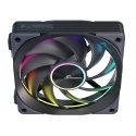 Seasonic MagFlow ARGB Arvuti korpus Ventilaator 12 cm Must 3 tk