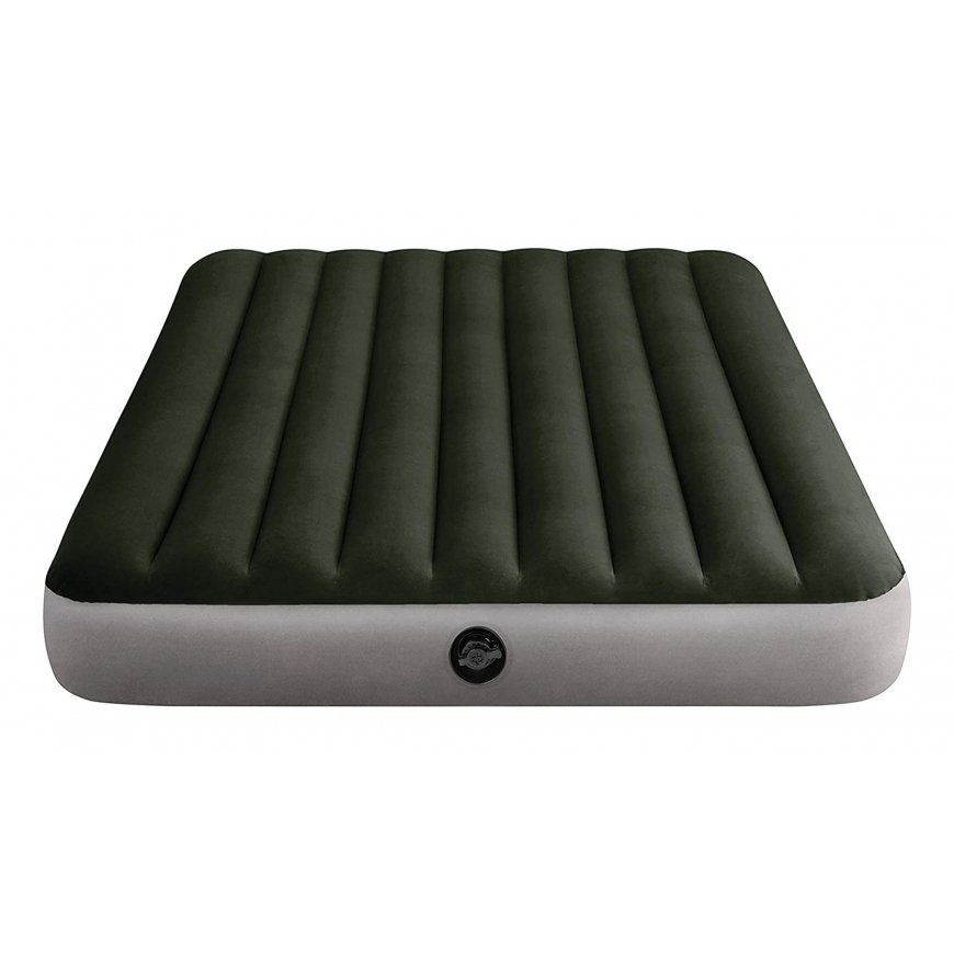 Intex Dura-Beam Standard Prestige Downy Divkārtu matracis Tumši zaļs – 2
