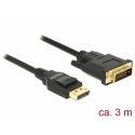 DeLOCK 85314 videokaabliadapter 3 m DisplayPort DVI-D Must DeLOCK 85314 videokaabliadapter 3 m DisplayPort DVI-D Must