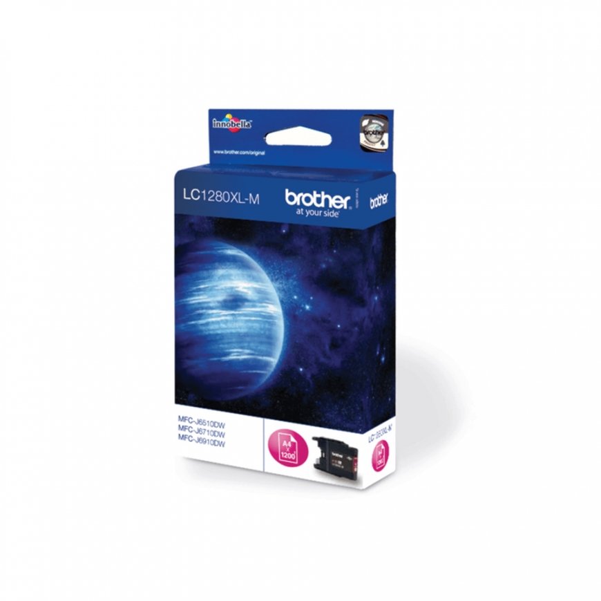 Brother LC1280XLM tindikassett 1 tk Originaal Magenta – 2