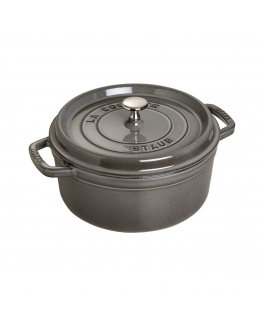 Staub 40509-312-0 kastrul 5,25 l Ümmargune Grafiit, Hall