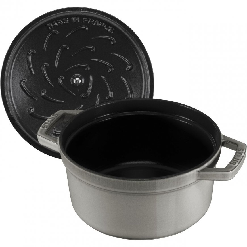 Staub 40509-312-0 kastrul 5,25 l Ümmargune Grafiit, Hall – 3