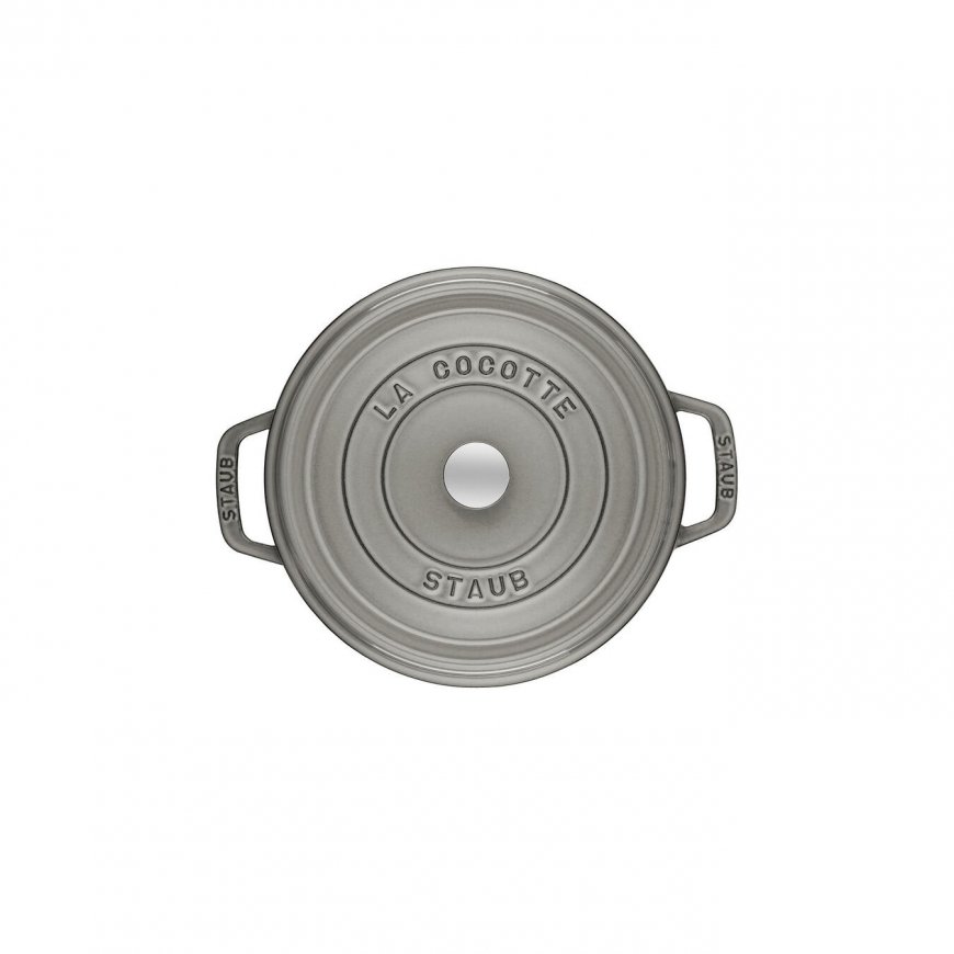 Staub 40509-312-0 кастрюля 5,25 L Круглый Графит, Серый – 4
