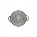 Staub 40509-312-0 kastrul 5,25 l Ümmargune Grafiit, Hall Staub 40509-312-0 kastrul 5,25 l Ümmargune Grafiit, Hall