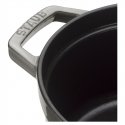 Staub 40509-312-0 kastrul 5,25 l Ümmargune Grafiit, Hall Staub 40509-312-0 kastrul 5,25 l Ümmargune Grafiit, Hall
