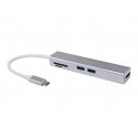 Equip 133480 sülearvuti dokk ja pordireplikaator USB 3.2 Gen 1 (3.1 Gen 1) Type-C Hõbe Equip 133480 sülearvuti dokk ja pordireplikaator USB 3.2 Gen 1 (3.1 Gen 1) Type-C Hõbe