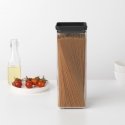 Brabantia Tasty+ Kvadratas Plastikas Juoda, Permatomas Brabantia Tasty+ Kvadratas Plastikas Juoda, Permatomas