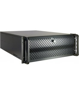 Inter-Tech IPC 4U-4129L Cтойка Металлический, Серебристый