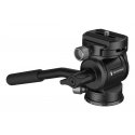 SmallRig CH3 tripod head Black Aluminium, Polyoxymethylene (POM), Silicone, Stainless steel 1/4" Flu