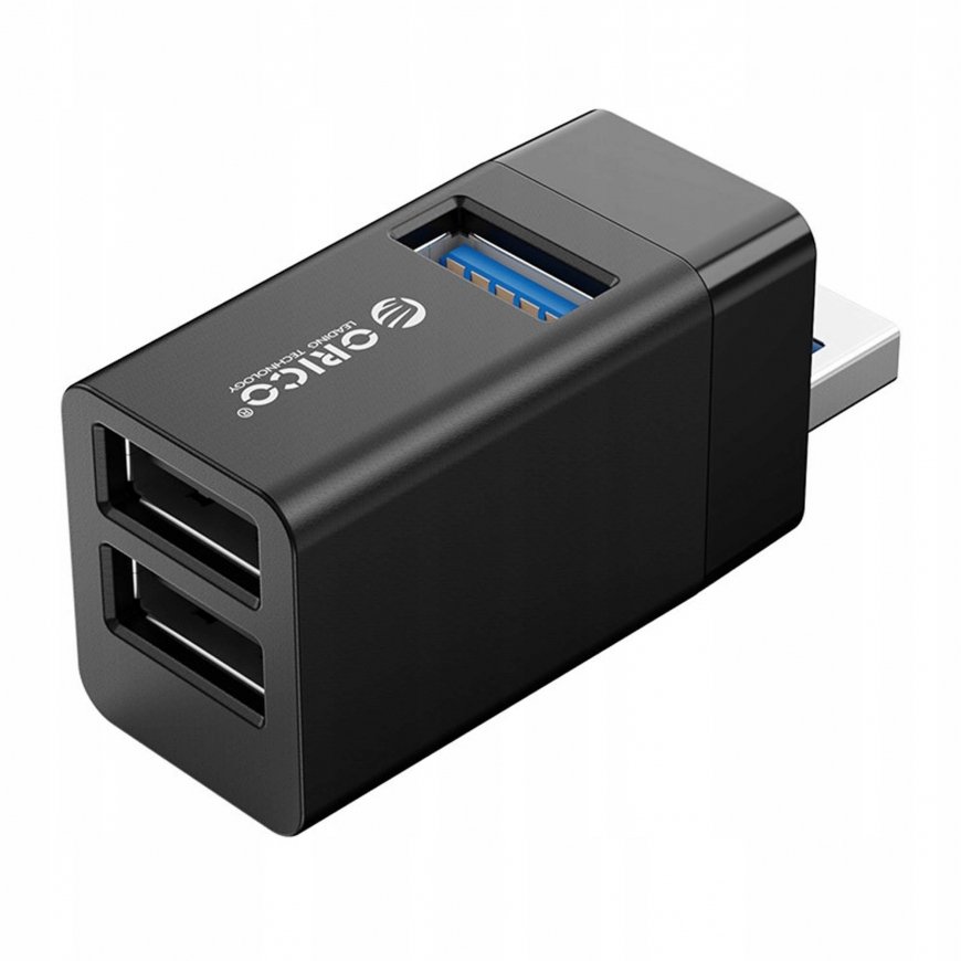 Orico CT2U3-16AB 16x USB-A 3.0 Hub with Switches - Black