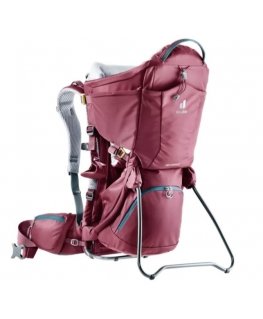 Deuter Kid Comfort Seljal kantavad imikukandetraksid Polüamiid Punane