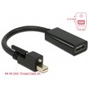 DeLOCK 62640 video cable adapter 0.25 m Mini DisplayPort HDMI Black DeLOCK 62640 video cable adapter 0.25 m Mini DisplayPort HDMI Black