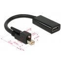 DeLOCK 62640 videokaabliadapter 0,25 m Mini DisplayPort HDMI Must
