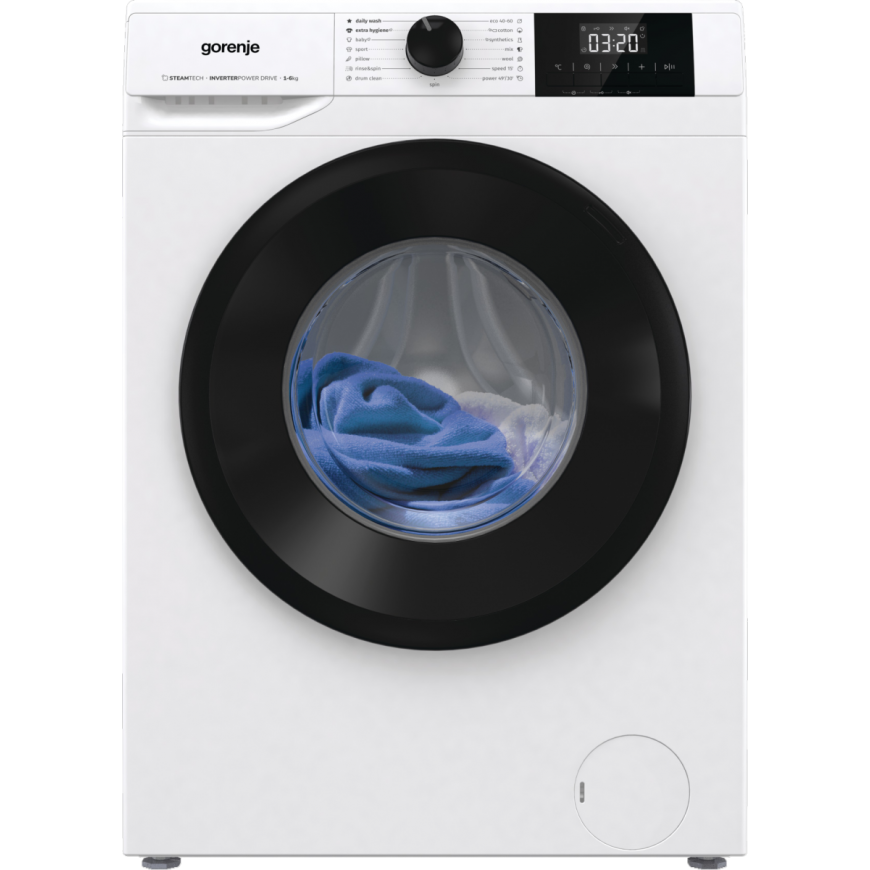 Gorenje Washing Machine | W3NGPI62SBS | Energy efficiency class