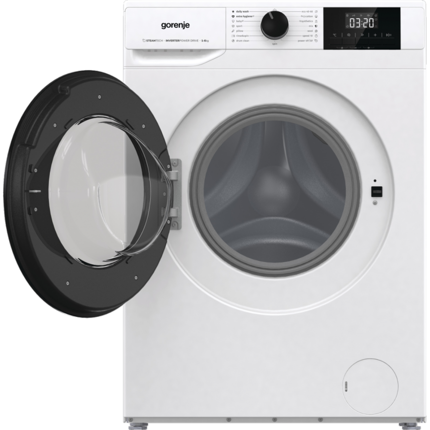 Gorenje Washing Machine | W3NGPI62SBS | Energy efficiency class – 5