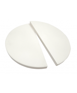 TunaBone Half moon pizza stone 180mm for Kamado