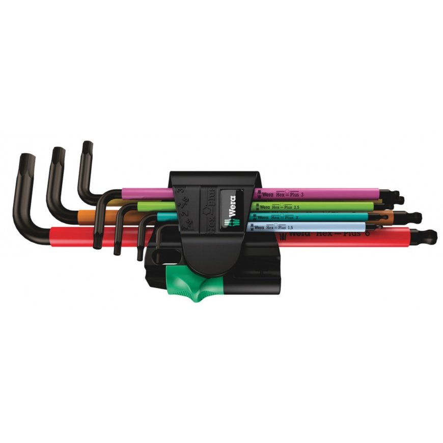 Wera 05022534001 шестигранный ключ Набор шестигранных ключей L-образной формы Метрический 7 шт