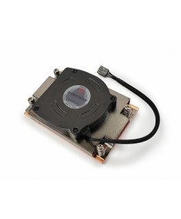 Dynatron A52 Datora dzesēšanas sistēma Procesors Gaisa dzesētājs 8 cm Melns, Pelēks 1 pcs
