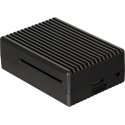 Raspberry Pi RB-ALUCASEP5-08 development board accessory Case Black Raspberry Pi RB-ALUCASEP5-08 development board accessory Case Black