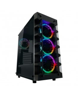 LC-Power Gaming 709B - Solar_System_X Midi Tower musta