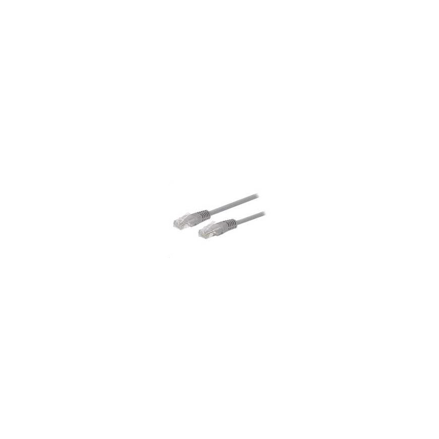 C-Tech Cable C-TECH patchcord Cat5e, UTP, gray, 25m