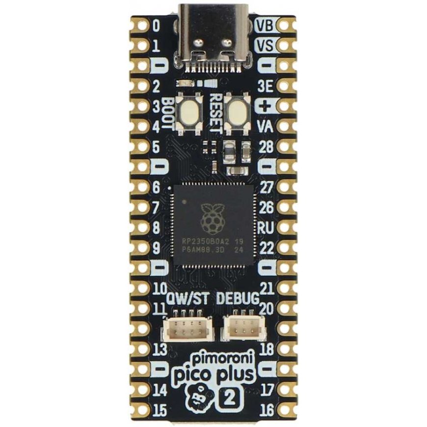 Pimoroni Pico Plus 2 – piirilevy, jossa on mikrokontrolleri RP2350B – Pimoroni PIM724 – 2