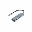 DICOTA D32060 interface hub USB Type-C Silver DICOTA D32060 interface hub USB Type-C Silver