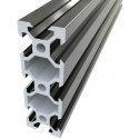 Drilled Openbuilds Aluminum Profile V-Slot 2060 anodized black 500mm Drilled Openbuilds Aluminum Profile V-Slot 2060 anodized black 500mm