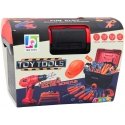 Lean Toys DIY Toolbox Baterija varomas grąžtų rinkinys 55vnt Lean Toys DIY Toolbox Baterija varomas grąžtų rinkinys 55vnt