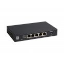 LevelOne GEU-0525 võrgulüliti Mittejuhitav 2.5G Ethernet (100/1000/2500) Must