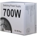 Inter-Tech SL-700 Plus блок питания 700 W 20+4 pin ATX ATX Серебристый Inter-Tech SL-700 Plus блок питания 700 W 20+4 pin ATX ATX Серебристый