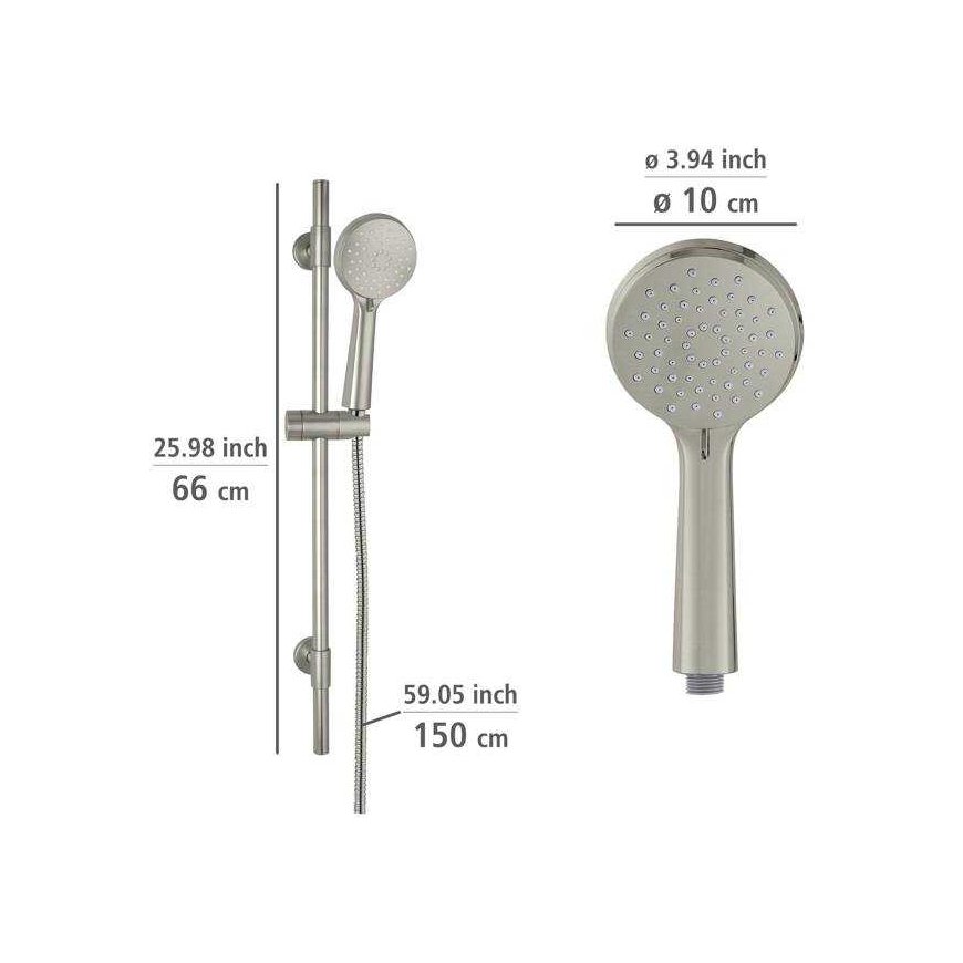 Stainless steel shower set, Young, WENKO