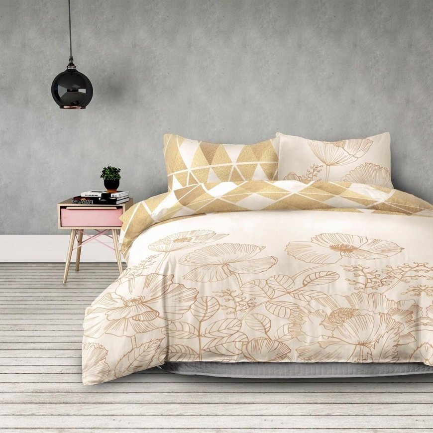 Bedding set AmeliaHome AH bedding set GOLDENPOPPY 155X220*2+80X80*2 – 3