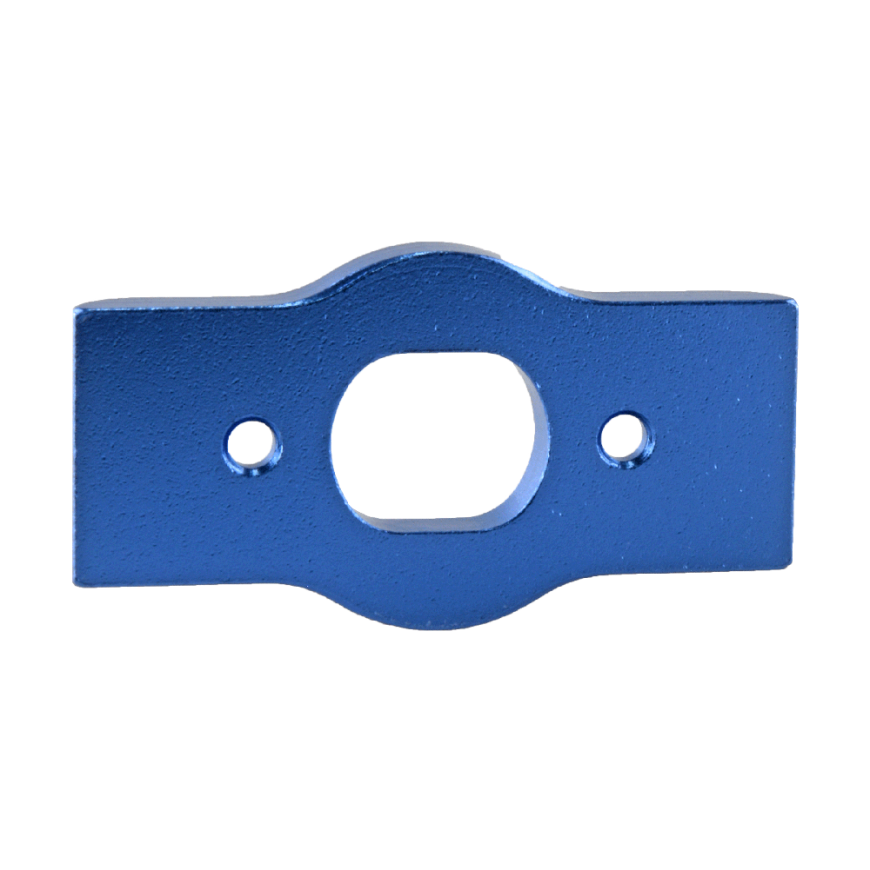 Phaetus Dragonfly BMS radiator flange - blue – 3