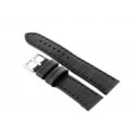 Pacific W49 leather watch strap - juodas - 20mm Pacific W49 leather watch strap - juodas - 20mm