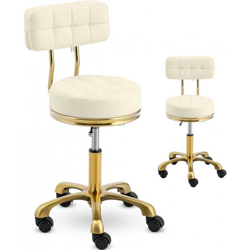 Physa Cosmetic chair with backrest on