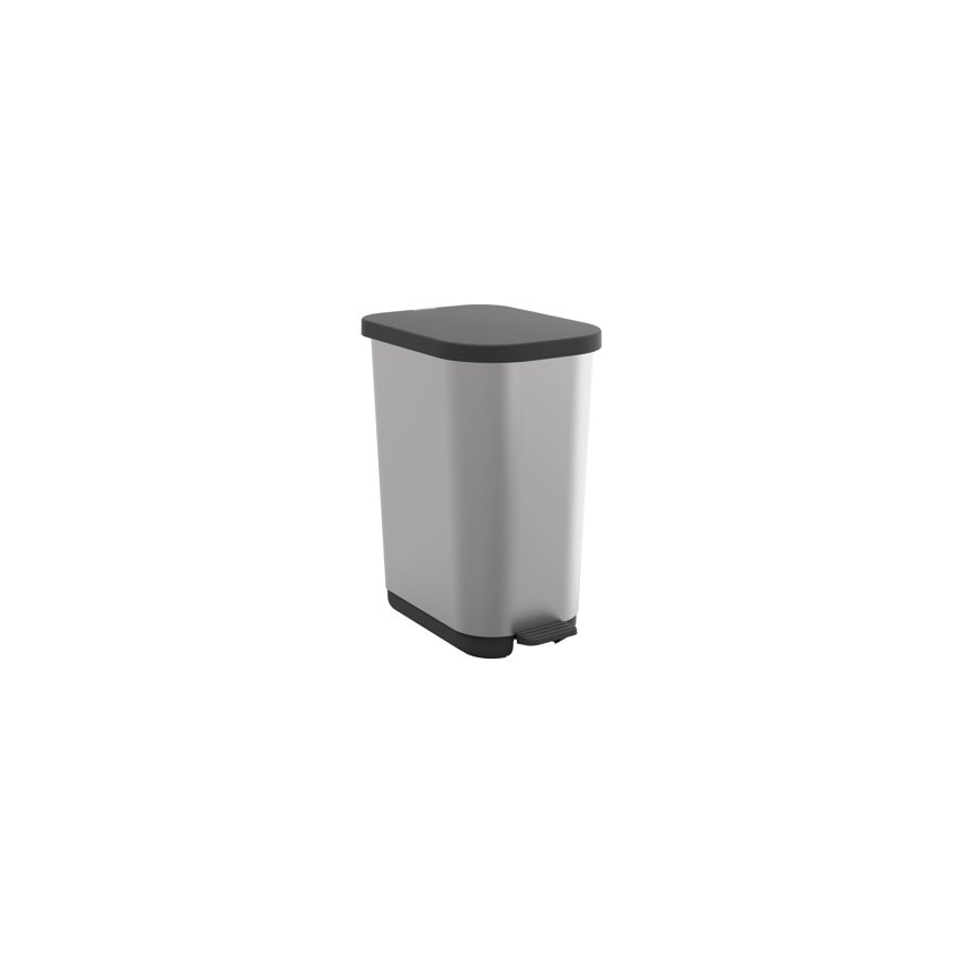 ROTHO Ribo Silver - pedal bin – 35l